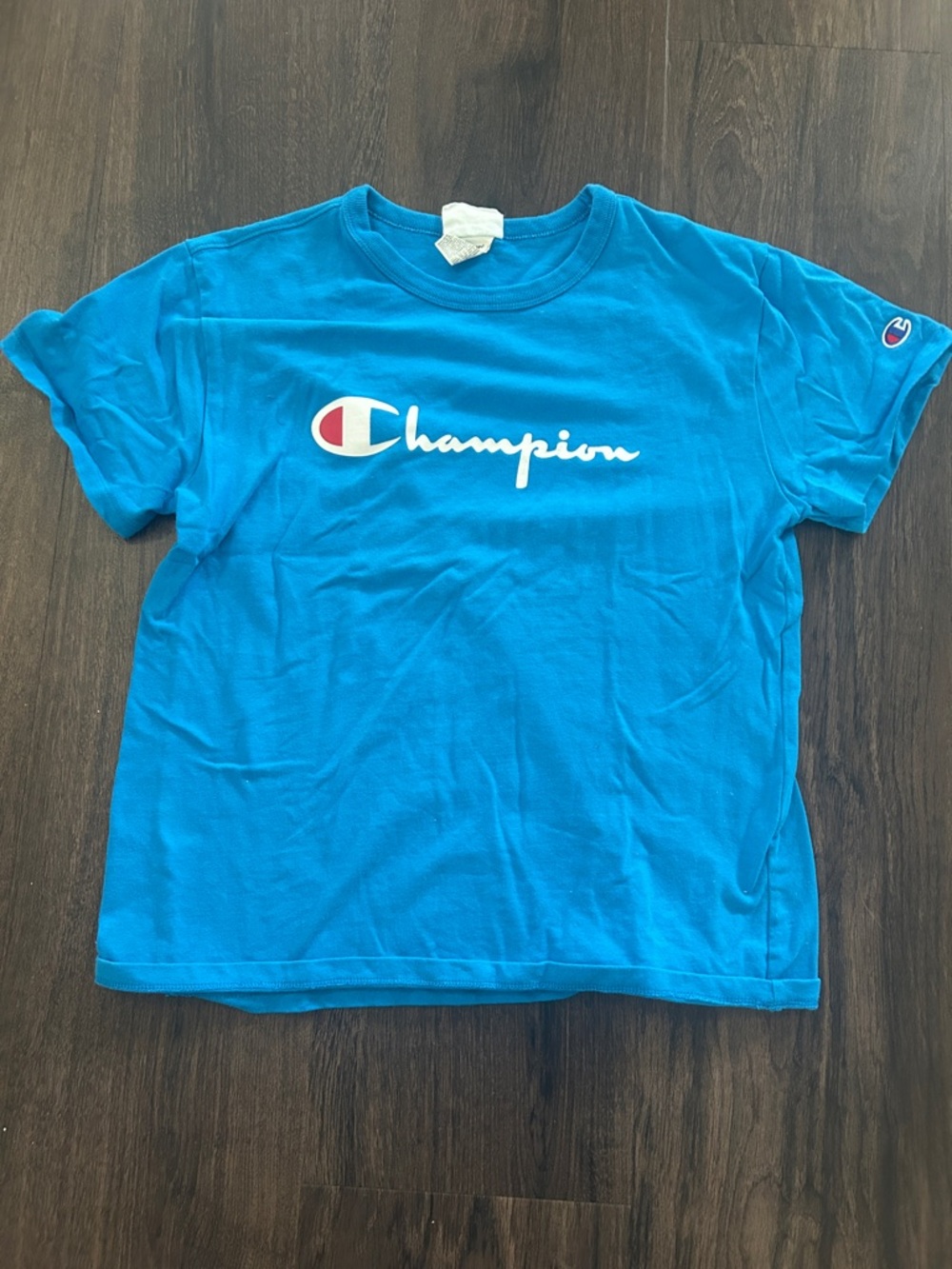 Champion blue short sleeve T‑Shirt